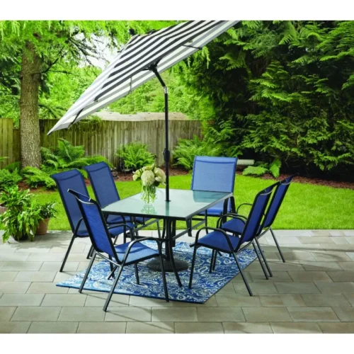 22 lbs Black Round Powder Coated Resin Patio Umbrella Base