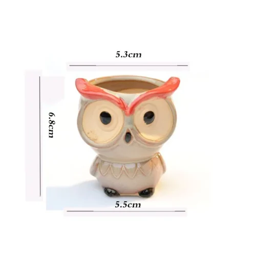 Imitation Purple Clay Flower Pots – Ideal for Succulent Plants and Orchids