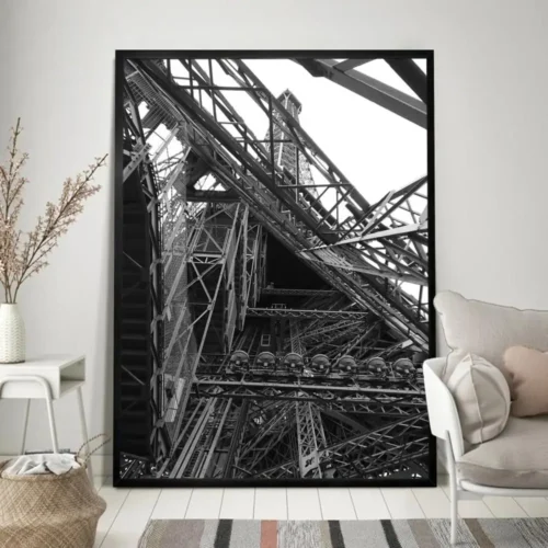 High-Quality Retro Black and White Vintage Photo Poster | Classic Wall Art Decor for Home and Room