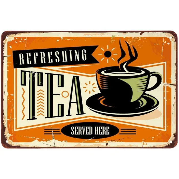 Come in we are open coffee beer tea Metal Tin Signs Posters Plate Wall Decor for Bars Restaurant Cafe Clubs Retro Posters Plaque