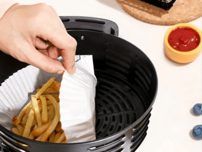 Nonstick Air Fryer Disposable Paper Liners - Oil-Proof, Non-Stick Baking Papers | Essential Air Fryer Kitchen Accessories