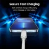 Original USB Quick Charger Cable for iPhone 14, 13, 12, 11 Pro Max, Mini, 8 Plus, XR, X, XS, SE - Fast Charging & Data Sync, 1m/2m