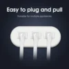 3-Outlet Wall Tap Adapter - 3-Prong Grounded Outlet Extender, Multi Plug Splitter for Cruise, Home, Office, and Dorm