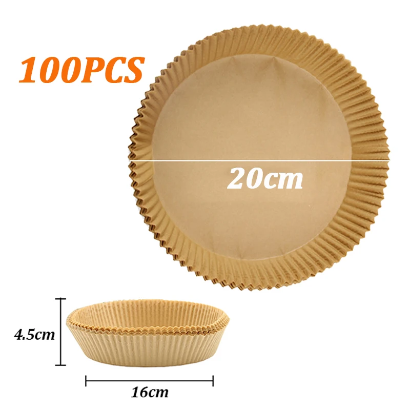 100PCS Round