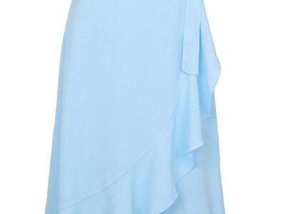 Chic Irregular Hem Tie Long Skirt-Effortless Elegance