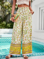 Contemporary Printed Casual Pants