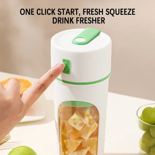 Portable Blender for Sports and Travel - USB Electric Juicer Cup for Shakes