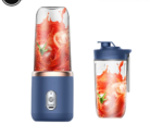 400ml Portable Mini Electric Fruit Juicer - USB Charging Lemon Orange Juice Cup, Smoothie Blender Machine for Kitchen Appliances