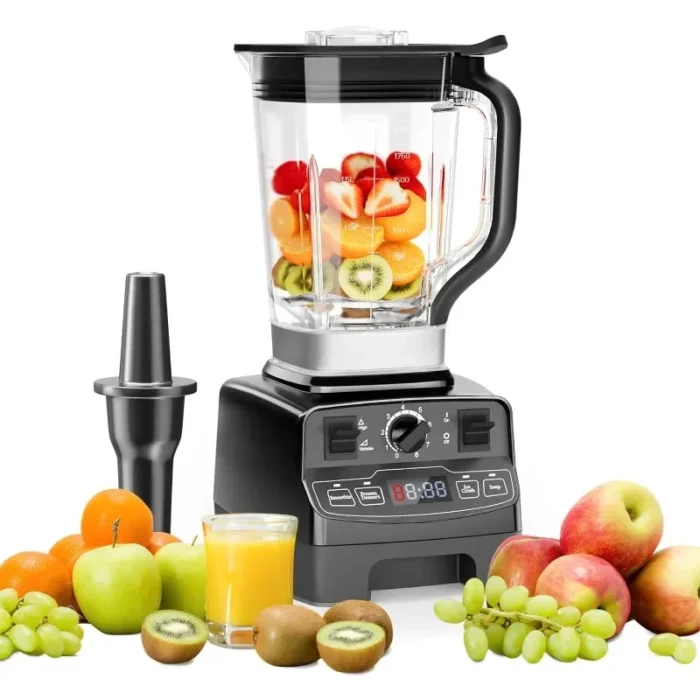 High-Performance Smoothie Blender Maker – 1450W, 4 Preset Programs, 8-Speed Control, 33000 RPM for Kitchen Use