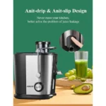 Easy to Clean Juicer Machine - 3" Feed Chute Juicer Extractor for Whole Vegetables and Fruits