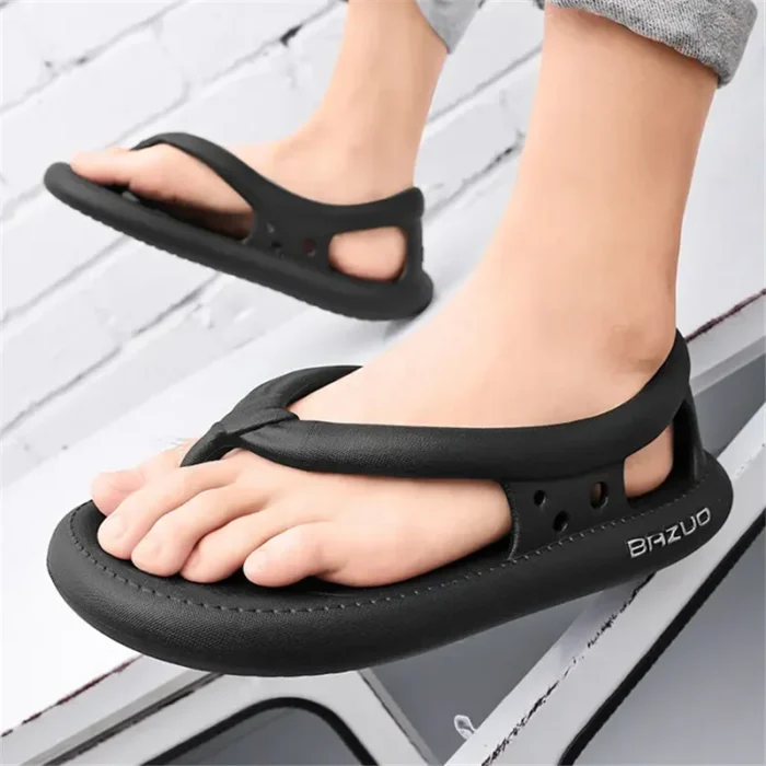 Men's Fashion Casual Flip-Flops, Relaxation Beach Shoes, Non-Slip Luxury Sandals