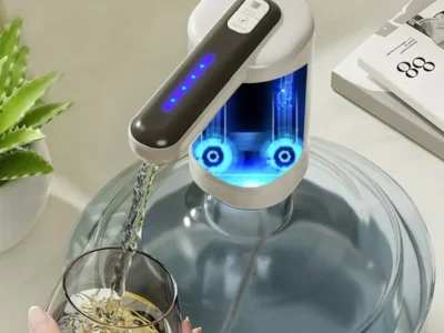 Double Pump Automatic Water Dispenser - Portable USB Charging Gallon Bottle Switch Pump for Home, Kitchen, and Office