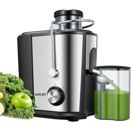 Easy to Clean Juicer Machine - 3" Feed Chute Juicer Extractor for Whole Vegetables and Fruits