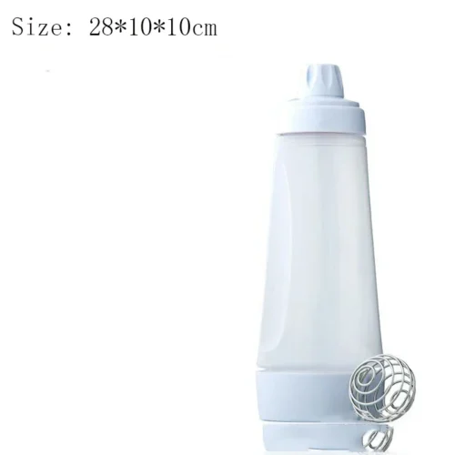 Effortless Hand Flour Mixing Bottle – Essential Kitchen Tool for Home and Restaurants