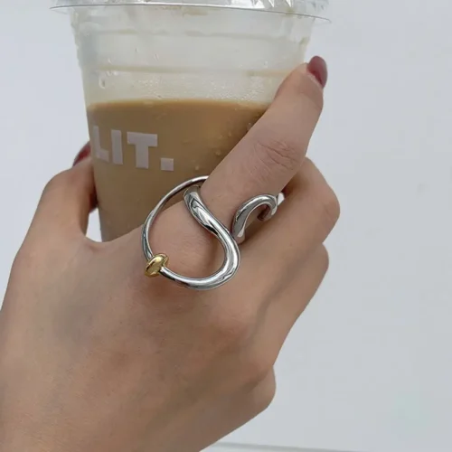Stunning 925 Sterling Silver Mobius Ring – Twist Design Stackable Jewelry for Unisex