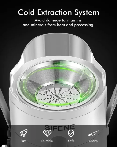 Compact Centrifugal Juice Maker – 3-Speed Extractor, Easy-Clean, User-Friendly, 350W for Fruits & Vegetables