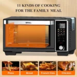 Max XL 30-Quart Smart Toaster Oven Air Fryer - 11-in-1 Countertop Oven with Steam Function