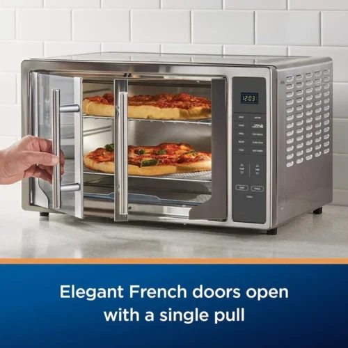 Ultimate 10-in-1 Air Fryer Oven – XL Toaster Oven with French Doors, Digital Controls