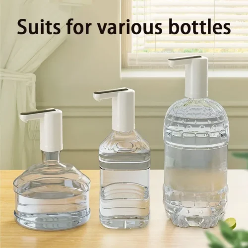 Portable Double Pump Automatic Water Dispenser – USB Charging for Home & Office