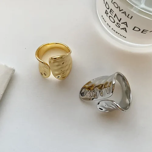 Elegant Minimalist Gold Rings for Women – Vintage Punk Geometric Jewelry, Great Gift for Her