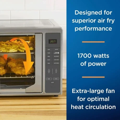 Ultimate 10-in-1 Air Fryer Oven – XL Toaster Oven with French Doors, Digital Controls
