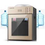 Top Loading Countertop Water Dispenser - 5 Gallon Warm, Hot, and Cold Freestanding Drinking Machine for Home and Office