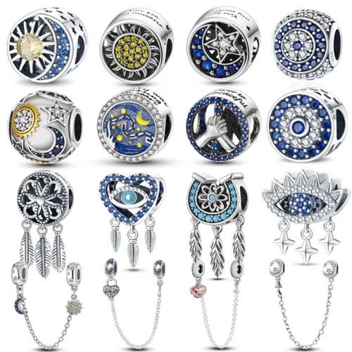 Enchanting Devil's Eye Charm – 925 Sterling Silver Bracelet Bead