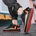 Luxury Men's Casual Sneakers - Non-Slip, Comfortable, Breathable, Fashion Flat Shoes - Tenis Masculino