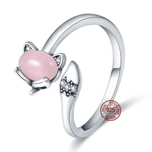 Hot Sale 925 Sterling Silver Lucky Ring – Trendy Engagement Jewelry for Lovers