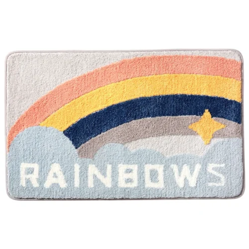 Cartoon Space Series Bath Mat - Super Soft Absorbent Fiber, Thick Flocked Quick-Drying Non-Slip Bathroom Rug - Image 2