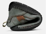 Handmade Leather Men's Casual Slip-On Loafers - Breathable Flats, Fashion Moccasins, Tooling Shoes, Plus Sizes Available