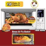 30QT Large Capacity Toaster Oven Air Fryer Combo - Fits Whole Chicken and 13" Pizza, Multi-Layer Cooking