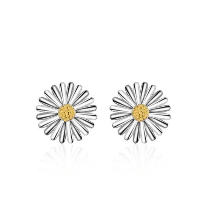 925 Sterling Silver Stud Earrings - High Quality, Elegant Nobility Jewelry