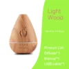 Essential Oil Aroma Diffuser Aromatherapy Machine High Quality Fragrance Air Humidifier with 7 LED Light
