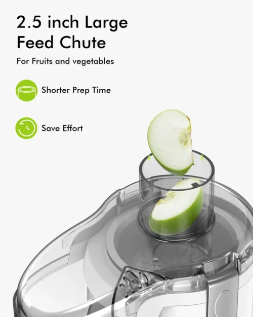 Compact Centrifugal Juice Maker – 3-Speed Extractor, Easy-Clean, User-Friendly, 350W for Fruits & Vegetables