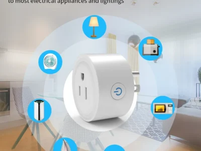 WiFi Smart Plug 10A US – Power Monitor, Remote Control, Google Assistant, Alexa, Yandex Alice Voice Control