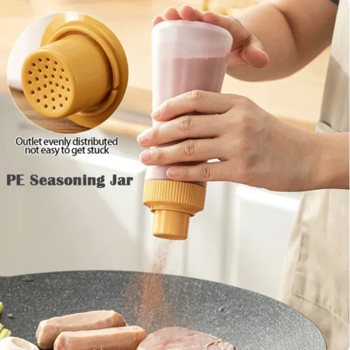 Innovative PE Seasoning Jar – For Effortless Spice Storage