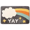 Cartoon Space Series Bath Mat - Super Soft Absorbent Fiber, Thick Flocked Quick-Drying Non-Slip Bathroom Rug - Image 3
