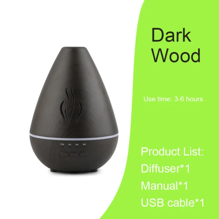 Essential Oil Aroma Diffuser Aromatherapy Machine High Quality Fragrance Air Humidifier with 7 LED Light