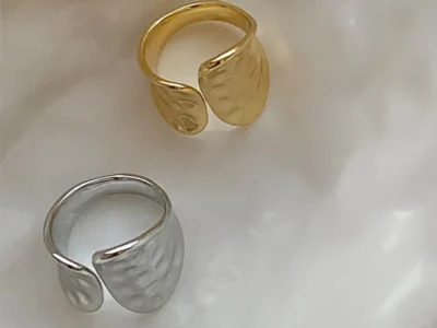 Minimalist Gold Rings for Women - New Fashion Vintage Punk Irregular Geometric Ring | Great Gift