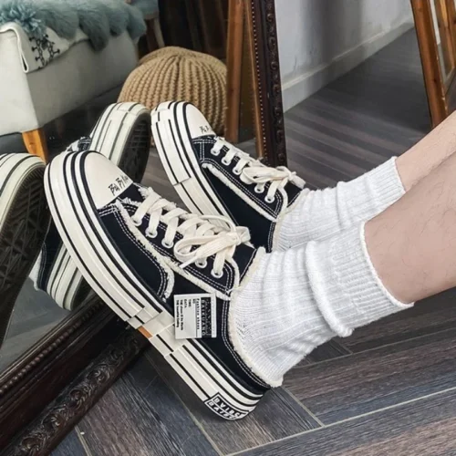 Fashion Platform Slippers for Men Flat Sandals Man Style Elegant Designer Luxury Casual Low Price Original Zapatos para Hombres