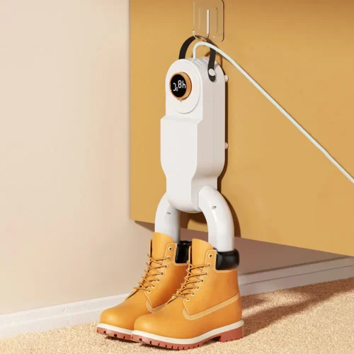 Electric Boot Warmer and Dryer - Eliminate Odor, Hat and Glove Dryer with Timer and Auto-Off
