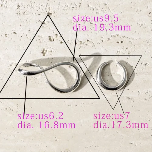 Stunning 925 Sterling Silver Mobius Ring – Twist Design Stackable Jewelry for Unisex