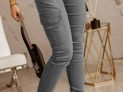 Trendy Low-Waist Skinny Pants for Casual Fashion