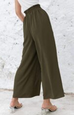 High Waist Skinny Straight Wide-Leg Pants for Casual Chic