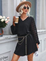 Stylish and Comfy Long-Sleeved Dress