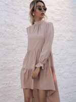 Versatile Women’s Long-Sleeved Casual Fashion Dress