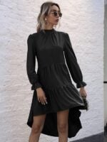 Versatile Women’s Long-Sleeved Casual Fashion Dress