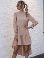 Versatile Women’s Long-Sleeved Casual Fashion Dress