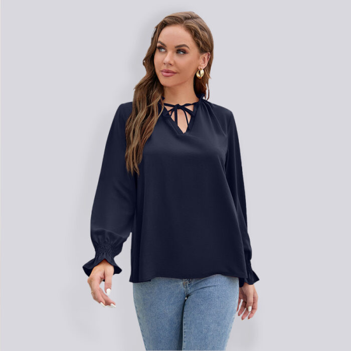 Chic Long Sleeve Shirt | A Stylish Women’s Top
